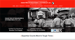 Desktop Screenshot of ceasefiresafety.com